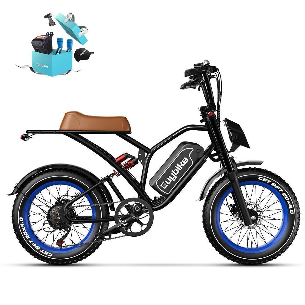 Euybike S4 Moped-Style Fat Tire Electric Bike